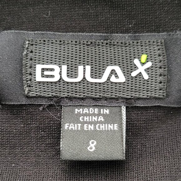 Bundle of 2 Pair of Bula Heavyweight Leggings Base Layer Tights Black Gray Sz 8 - Picture 7 of 14